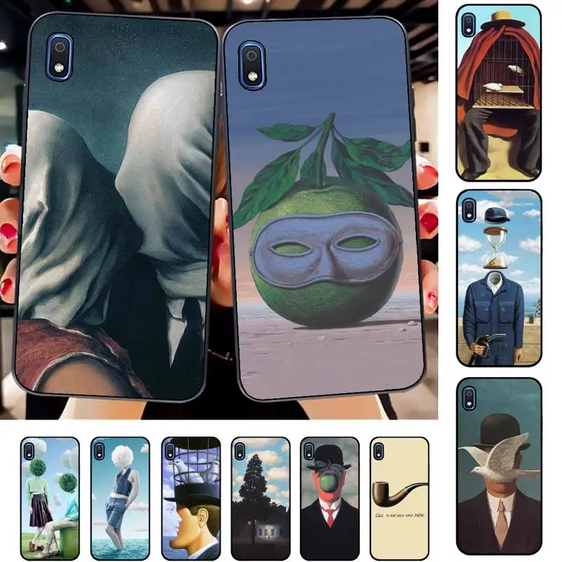 

Art Rene Magritte Phone Case for Samsung A51 01 50 71 21S 70 31 40 30 10 20 S E 11 91 A7 A8 2018
