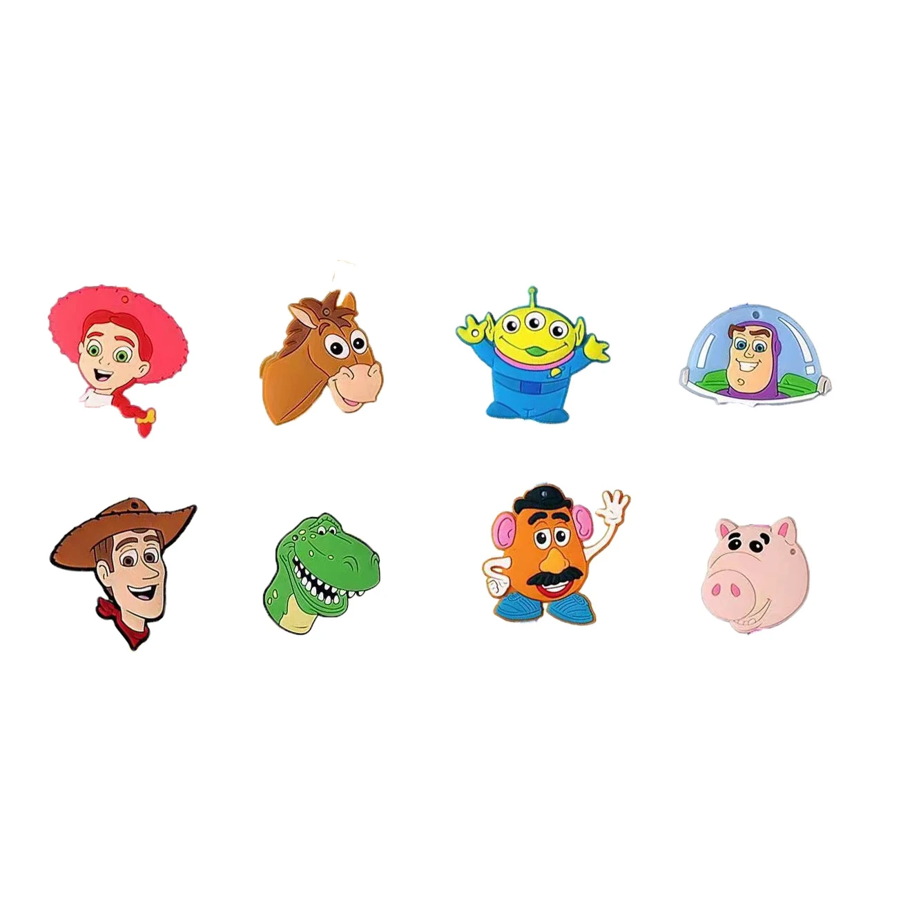 

Disney Classic Cartoon Toy Story Series Shoe Buckles Single Sale Cute Anime Figure Croc Charms Accessories Decoration Kids Gifts