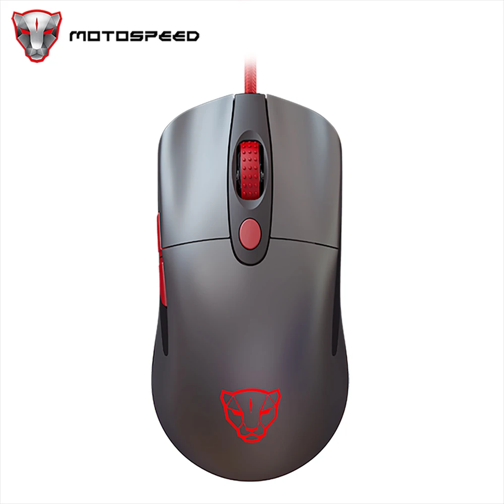 

Motospeed V400 Wired Gaming Mouse RGB Backlit Portable 6 Buttons Adjustable DPI ZEUS6400 Mice Macro Programming For PC Laptop