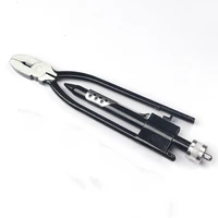 1 pc high quality 9 inch aircraft safety wire twisting pliers set lock twist tool with a spring return heavy duty jaws tools
