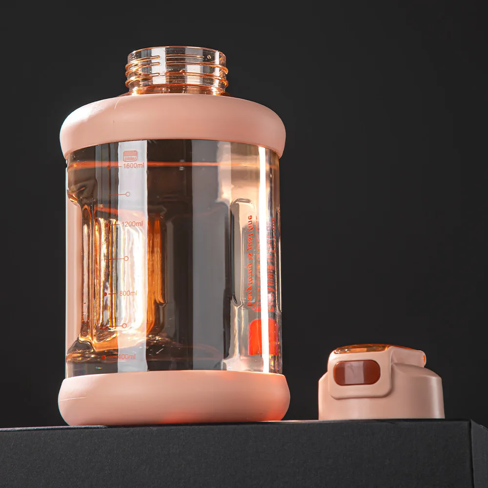 Большая Спортивная Бутылка Для Воды 2100 Мл Портативная Уличная Пластиковая Чашка
