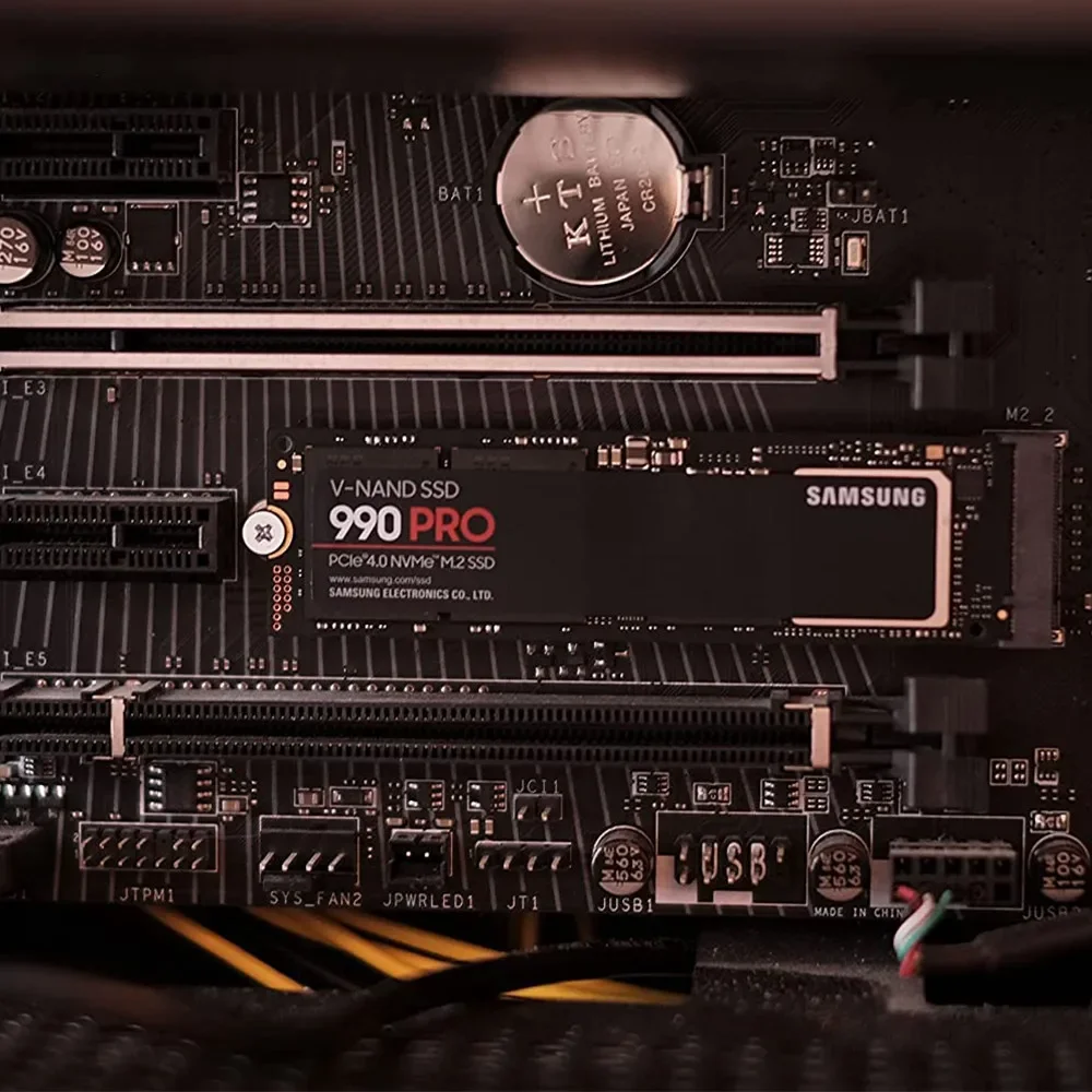 Внутренний твердотельный накопитель Samsung 990 Pro 1 ТБ 2 внутренний PCIe4.0 M.2 2280 NVMe 0 MLC