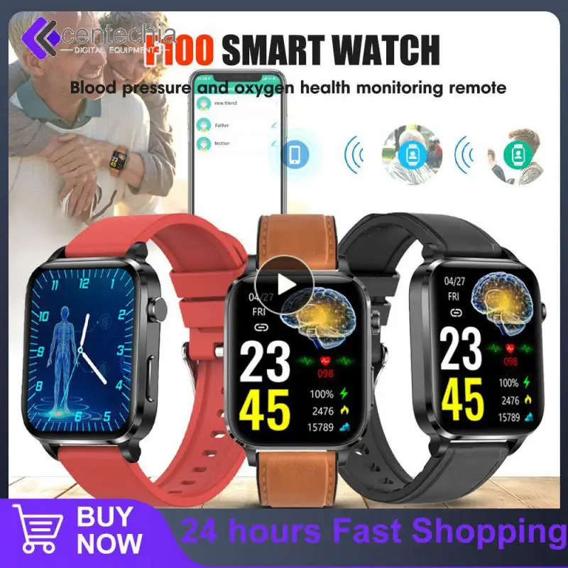 

Laser Treatment Smart Bracelet 2023 Smart Watch 24h Heart Rate Health Monitoring Full Touch Screen Smartwatch 1.7inch F100