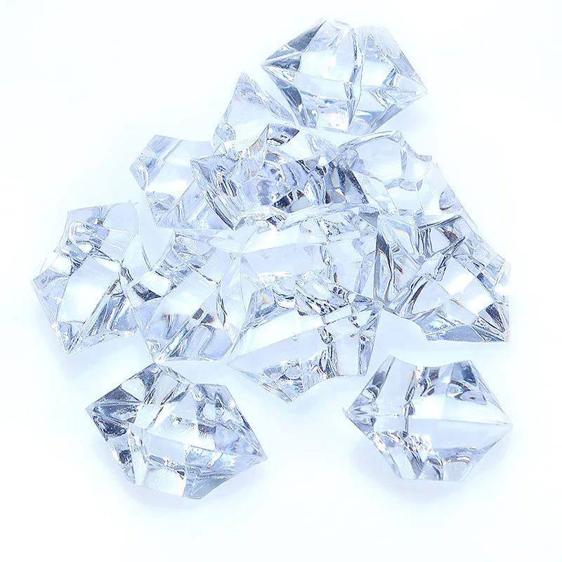 

150pcs Acrylic Crystal Gem Stone Crushed Ice Rocks Aquarium Colorful Stone Fish Tank Vase Landscaping Decoration