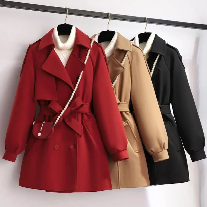 Женский толстый стеганый плащ Женское шерстяное пальто хлопковая куртка плюс