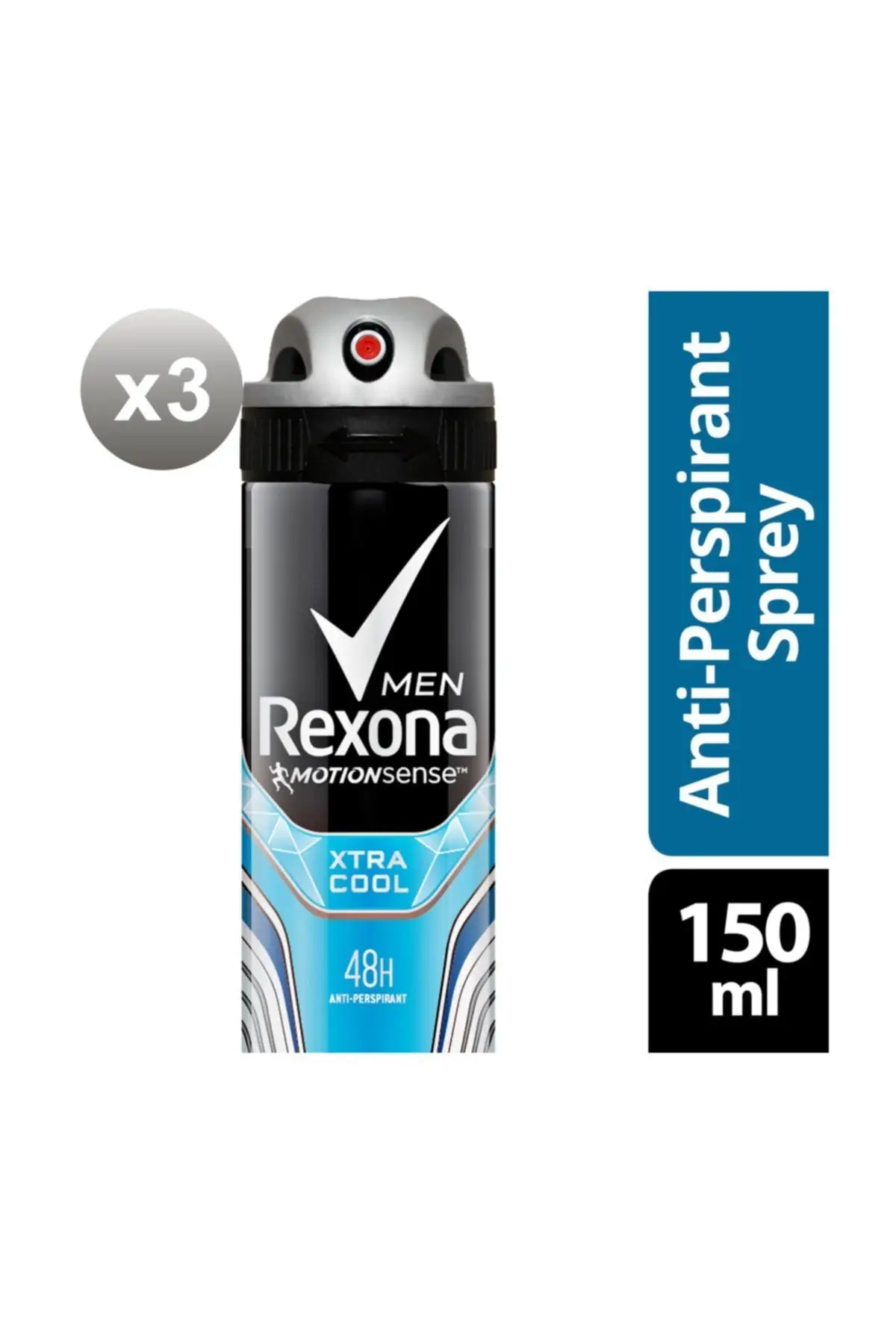 

Erkek Deodorant Sprey Xtra Cool 150 ml X3