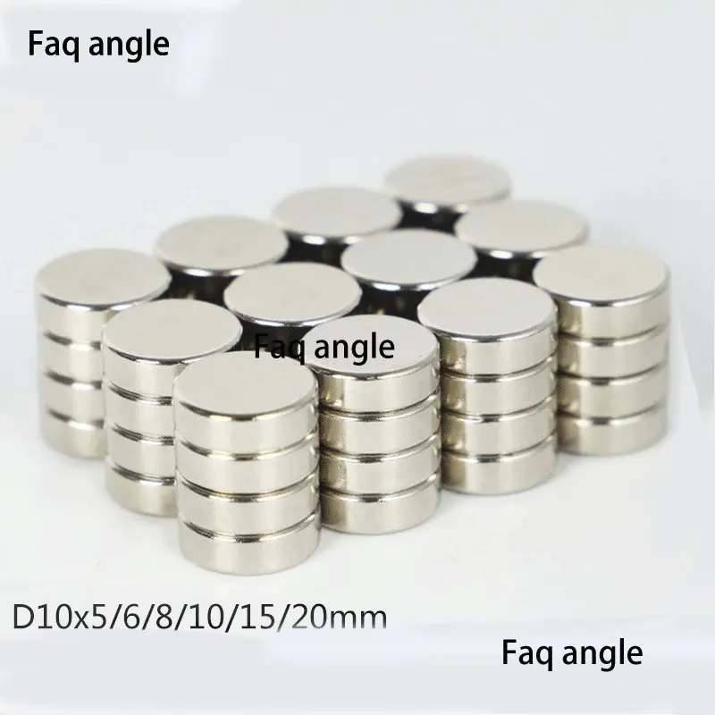 

D10x5/6/8/10/15/20 N35 Super Magnet Fridge Round Neodymium Magnets Strong Magnets 10x5mmThe Refrigerator Magnetti Magnet Rainbow