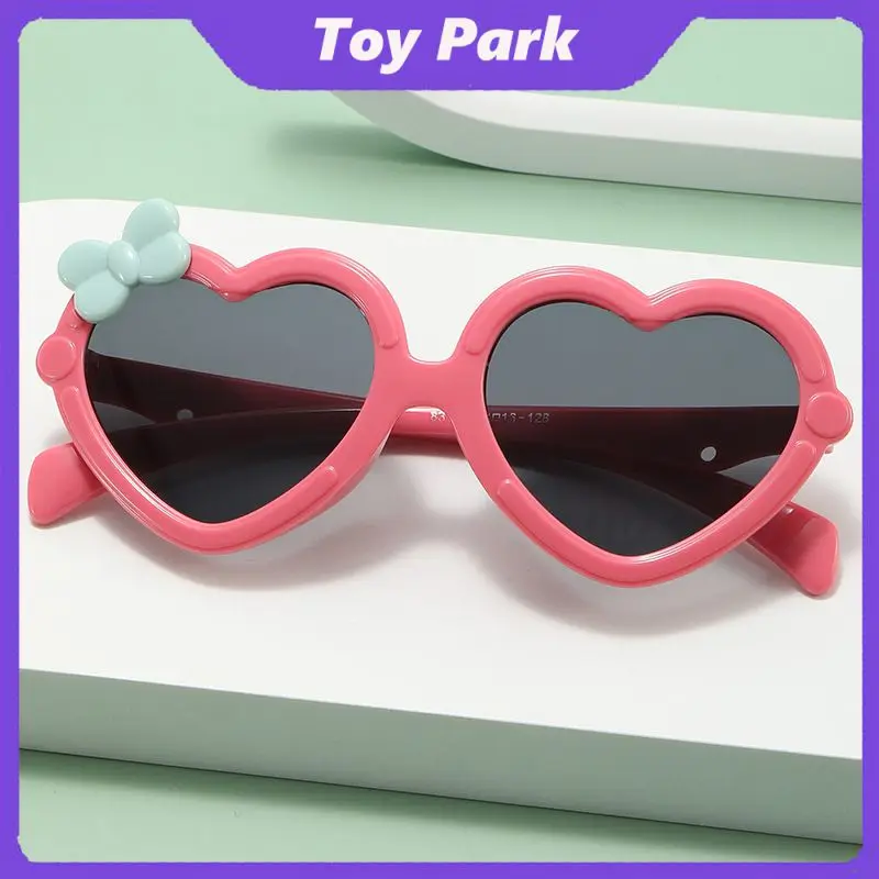 

Love Shape Eyeglasses Heart-shaped Vintage Girls Sun Glasses Uv400 Boys Sun Eyewear For Kids Boys Girls Plastic Personality