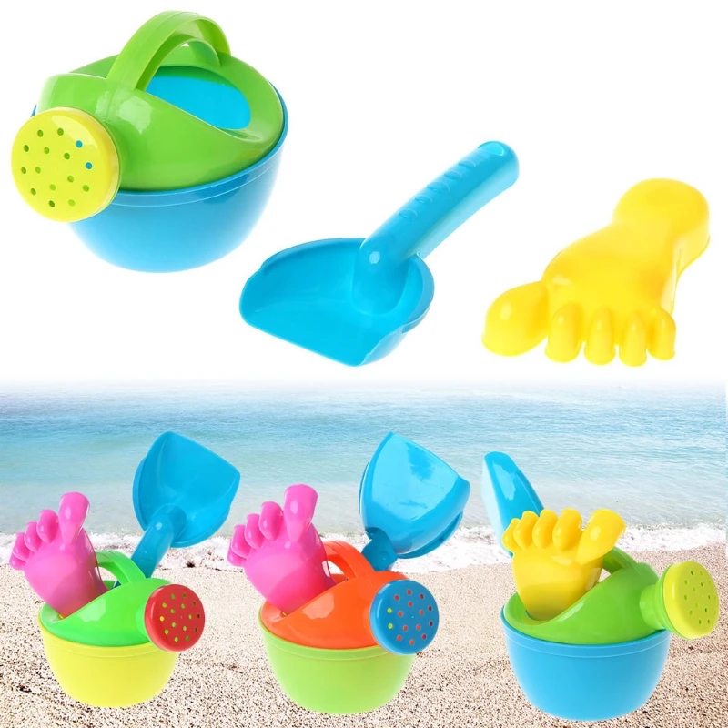 3pcs/set Baby Kids Bath Flower Pot Sand Beach Play Toys Funny Educational Tools Shovel Tool Sand Toys Baby Toys