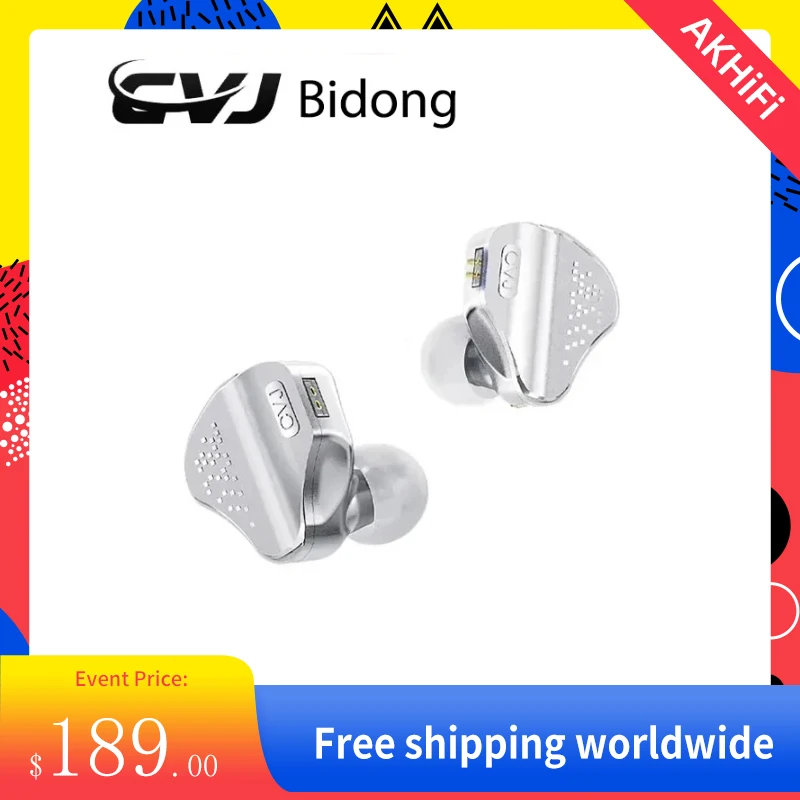 Cvj Bidong 1dd+6ba Наушники-вкладыши Hi-fi Набор Из 14 Предметов