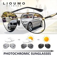 lioumo new trend pilot sunglasses for men polarized glasses women top quality photochromic eyewear chameleon gafas de sol hombre