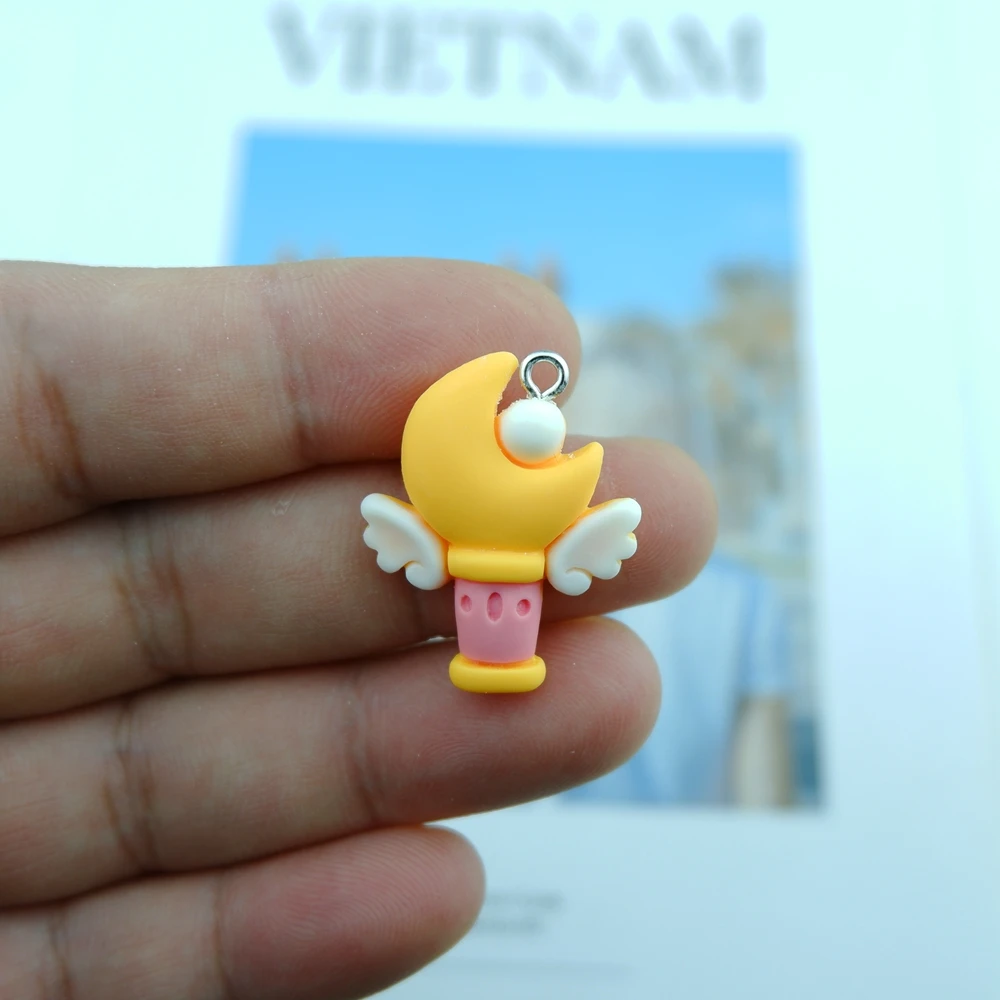 Оптовая продажа шармы в виде банта и медведя для девочек из мультфильмов