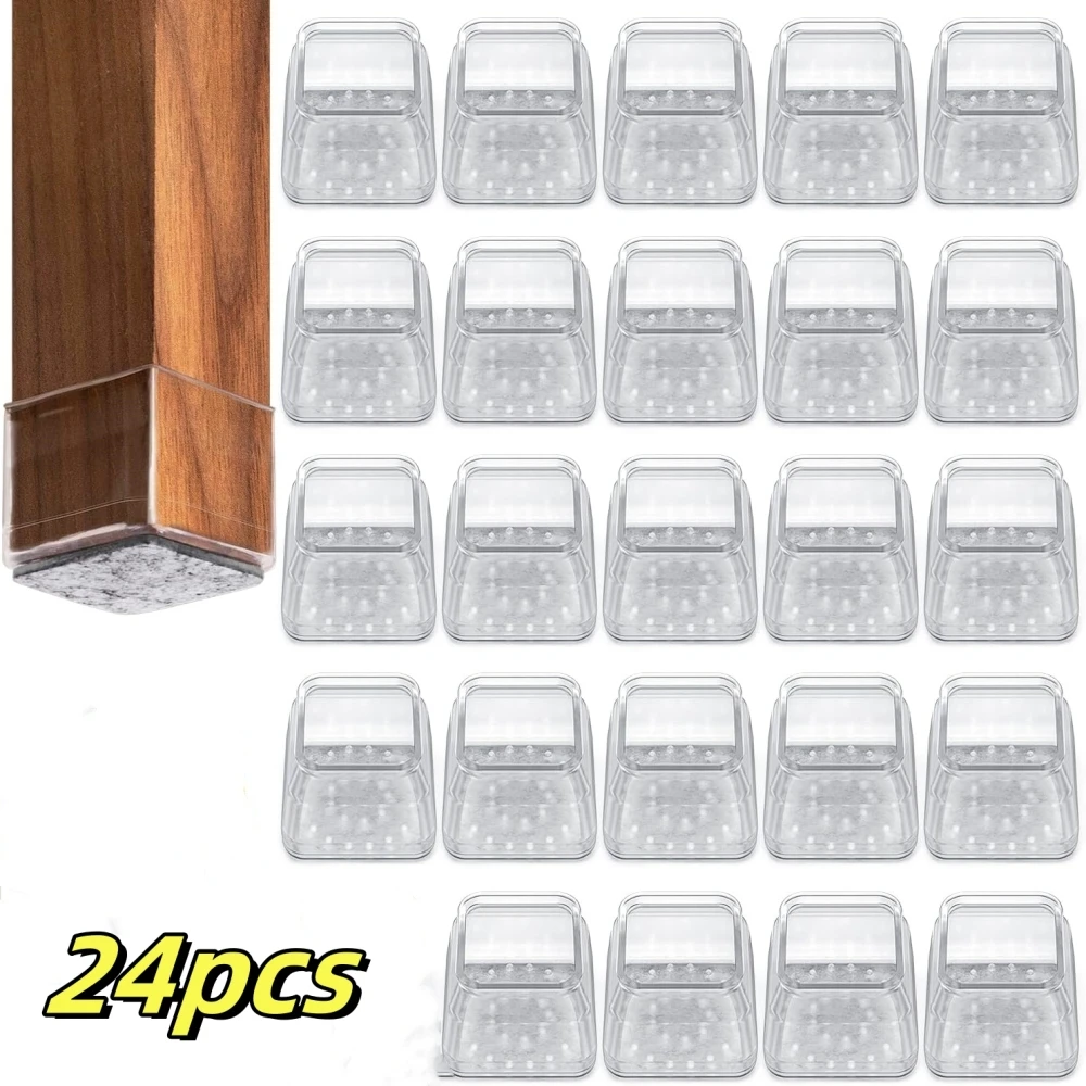 

Силиконовые защитные колпачки для ножек мебели 24 шт