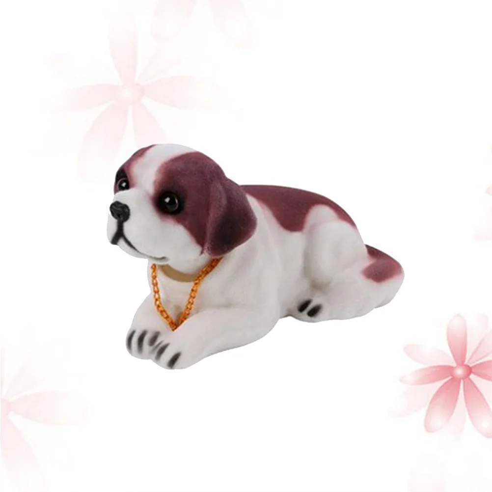 

Head Dog Shaking Dashboard Car Animal Bobblehead Toys Decoration Resin Ornaments Decorations Puppy Figures Decor Figurines