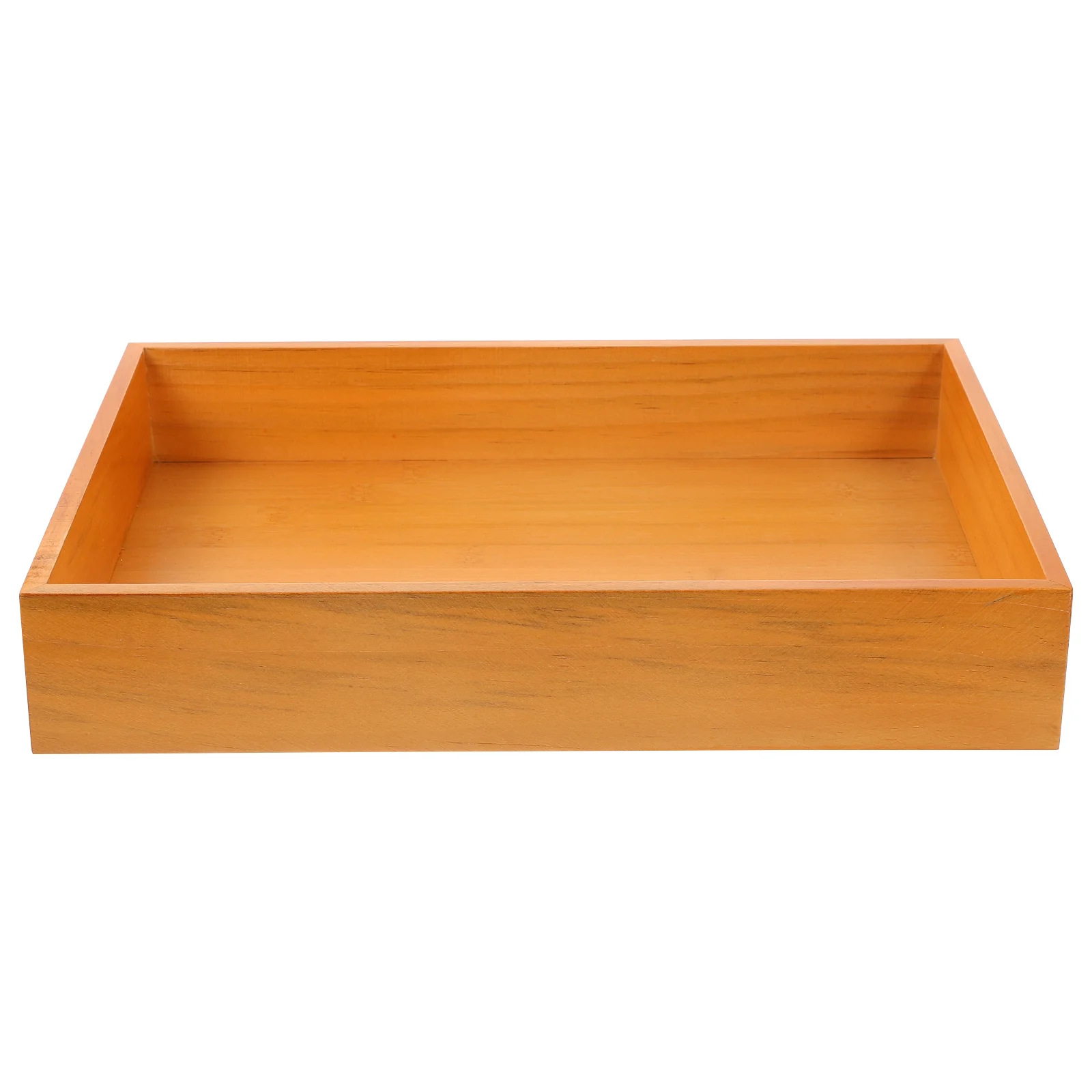 

Desktop Storage Tray Water Glasses Serving Household Fruit Plate Reusable Trays Coffee For Bamboo Multi-function