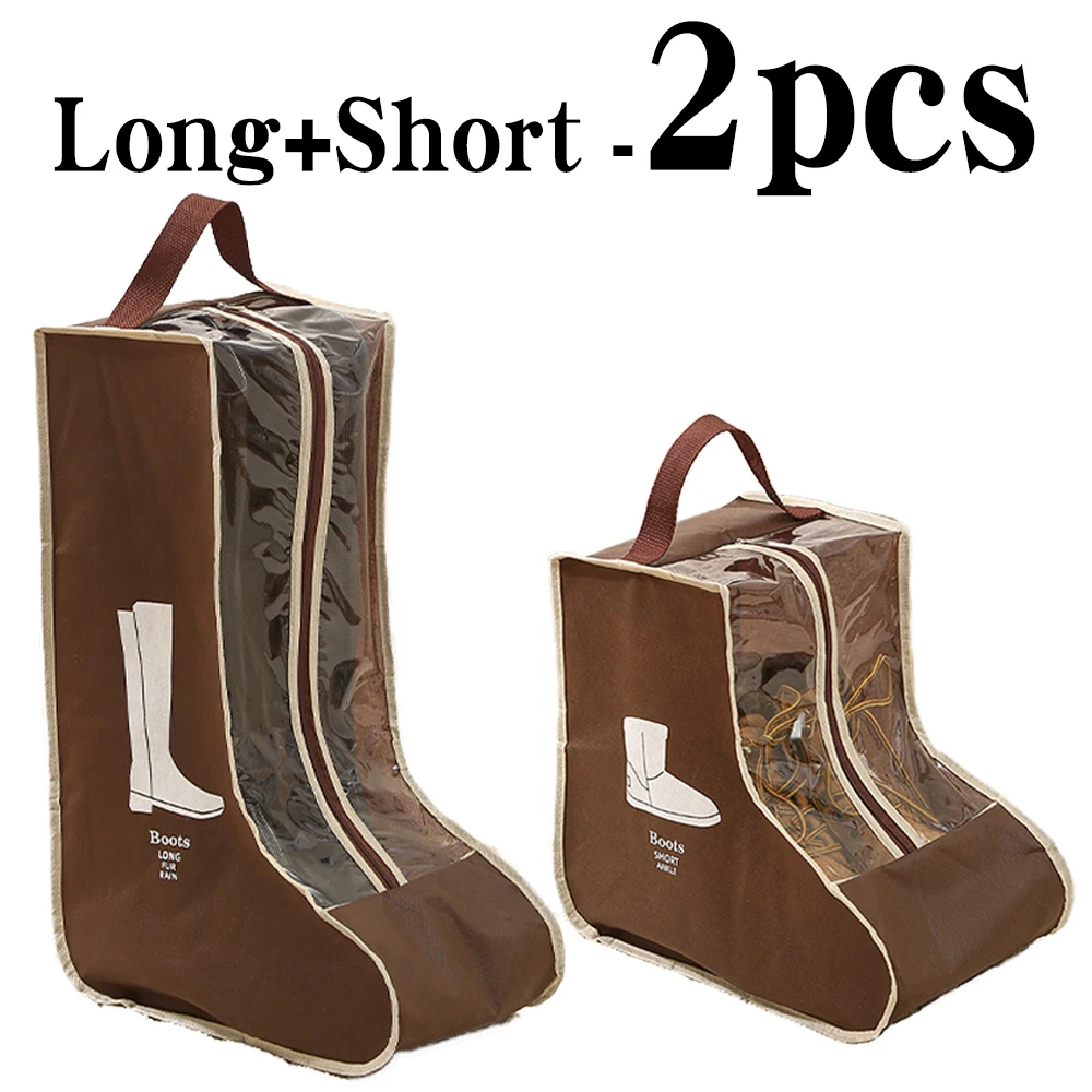 

Водонепроницаемые И Пыленепроницаемые Чехлы Для Хранения Обуви — С Ручками, Подходят Для Ботинок На Плоской Подошве