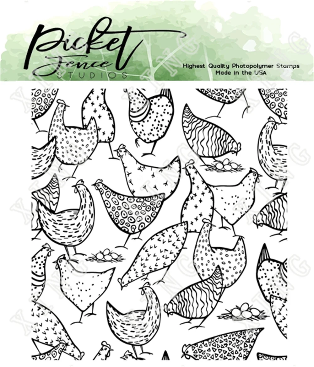 

Happy Birthyday Chicks Silicone Clear Cling Stamps Seal Diy Craft Paper Greeting Card Scrapbooking Decoration Embossing Template