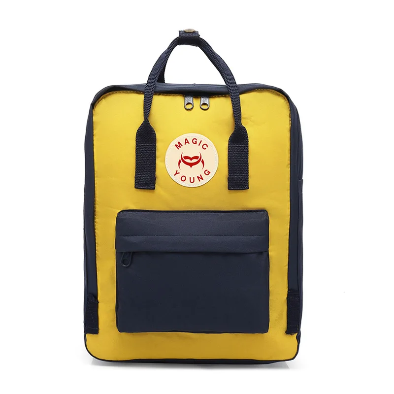 

Рюкзак для мужчин и женщин, уличный водонепроницаемый мини-рюкзак с лисой, Классический школьный портфель для студентов, сумка для компьюте...