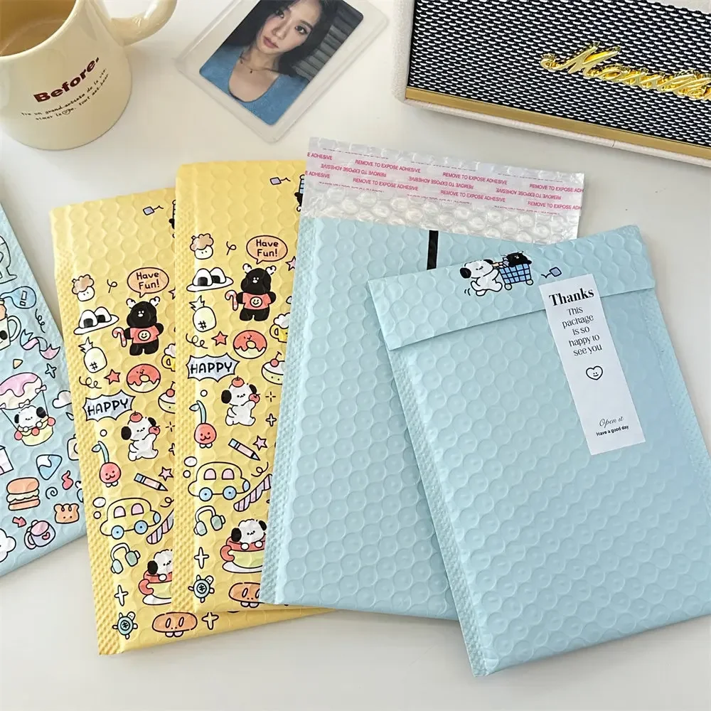 10 шт. корейский INS милый счастливый щенок пузырьковая почтовая программа милые