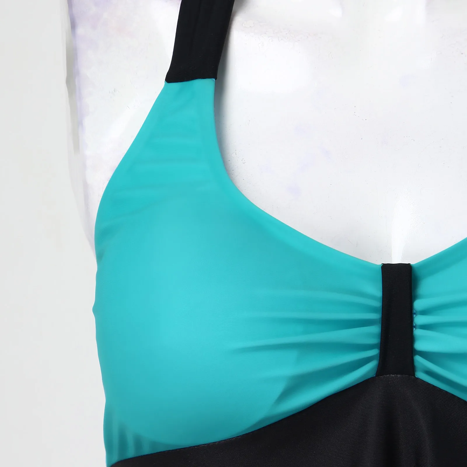 Женский отдельный купальник стильный танкини с градиентной заниженной талией