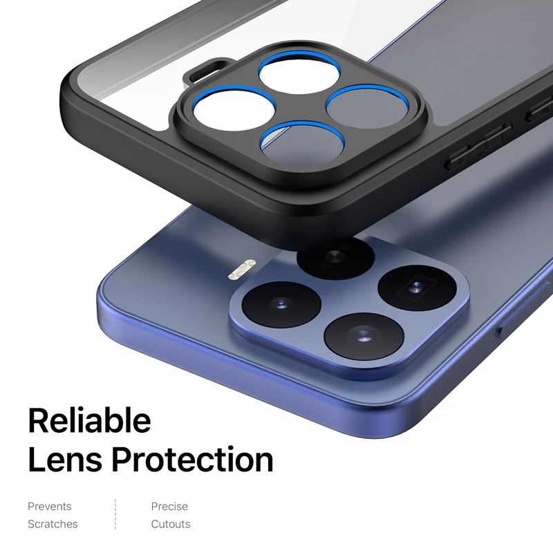 Фото Чехол DUX DUCIS Aimo Series для Xiaomi 17T Pro 17T, противоударный, с защитой от отпечатков пальцев, прозрачный, из PC+TPU №4
