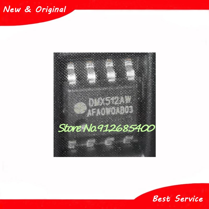 

10 Pcs/Lot DMX512AW SOP8 New and Original In Stock