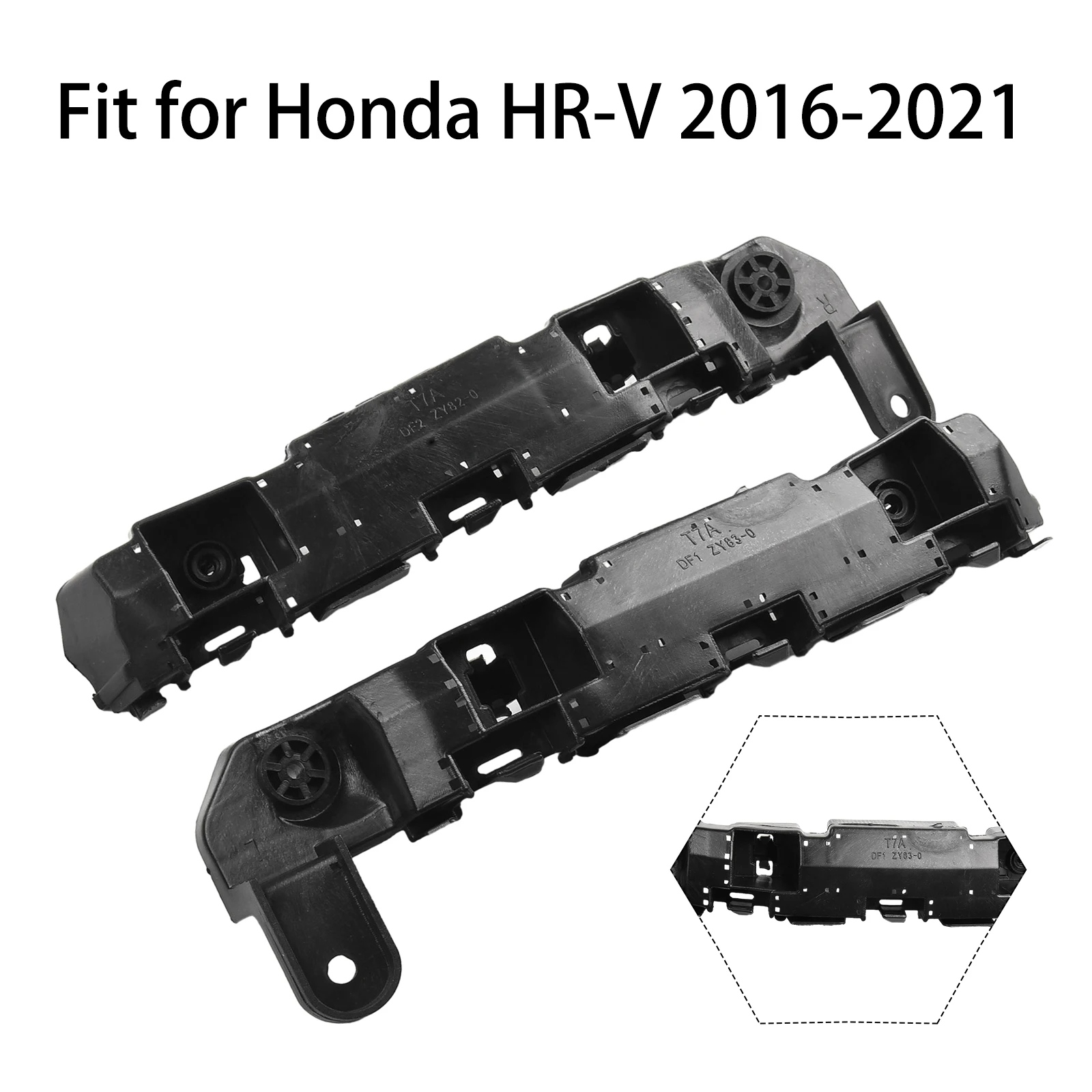 1 пара кронштейнов переднего бампера кронштейн для Honda HR-V 2016-2020 передний бампер