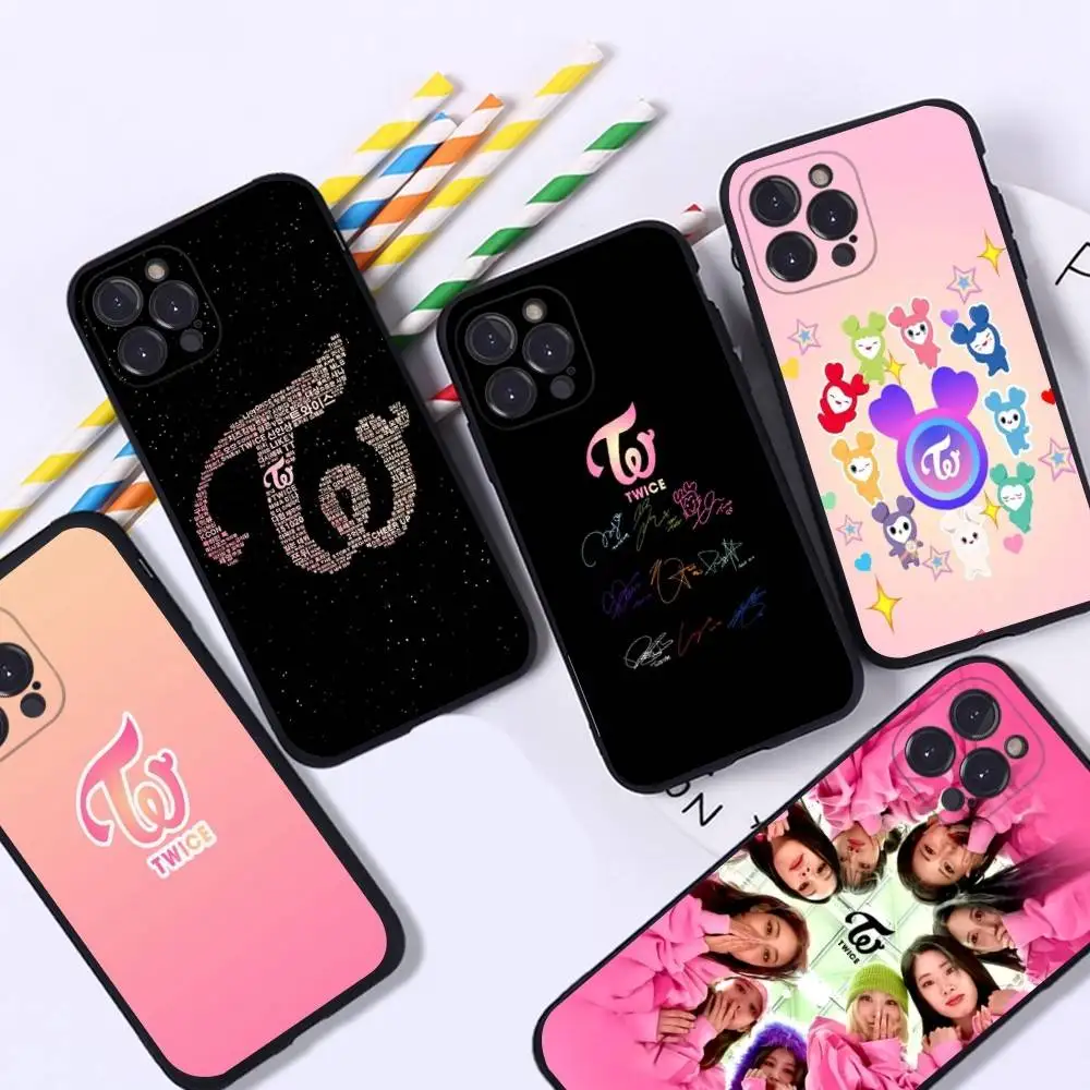 Чехол для телефона Kpop T-TwiceS для iPhone 16, 17, Air, 15, 14, 13, 12, 11 Pro Max, 16E Plus Fundas (art.: 3920dc697f662) - 3920dc697f662