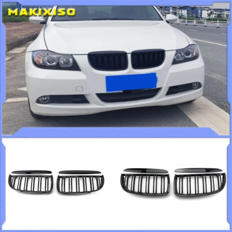 Передняя наклейка на переднюю панель автомобиля для BMW 3 серии E90 E91 320i 323i 328i 335i 2005