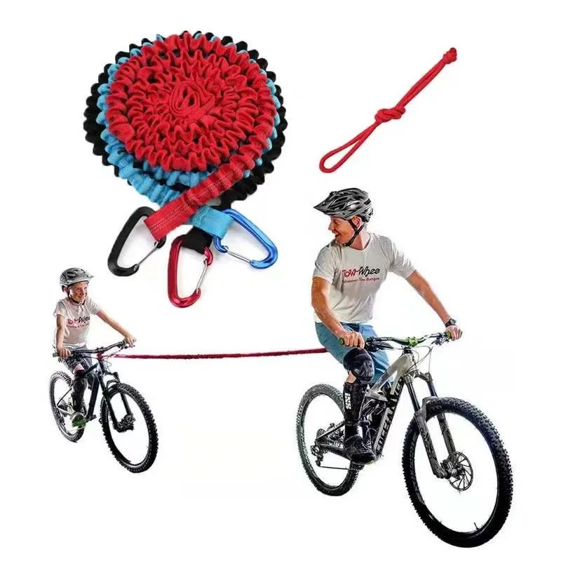 

Эластичный трос для велосипеда 2022 дюйма, трос из нейлона для родителей и детей, буксировочный трос детский, буксировочный трос для горного в...