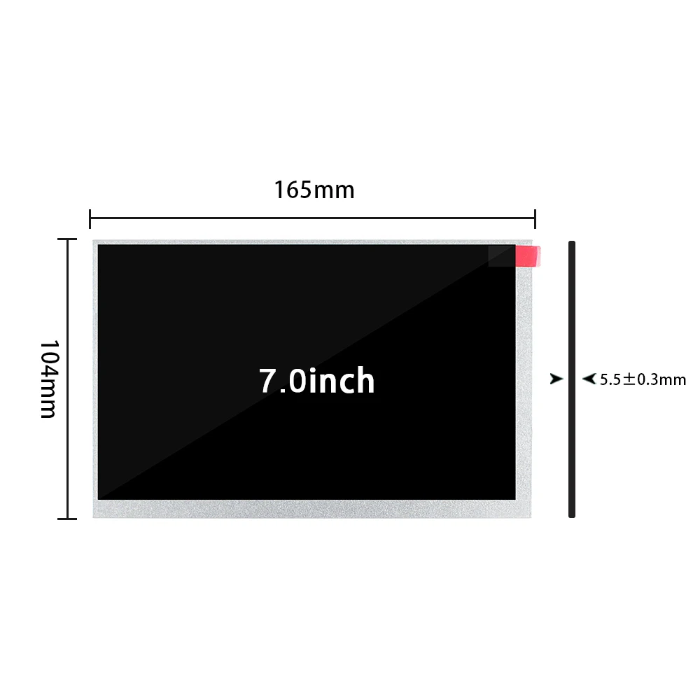 7-дюймовый сенсорный экран AT070TN83 V.1 800(RGB)×480 Модуль жидкокристаллического дисплея