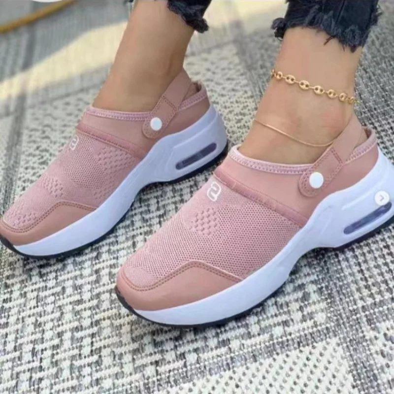 

Кроссовки женские 2023 на платформе, вулканизированные, однотонные, дышащие, на плоской подошве, для прогулок