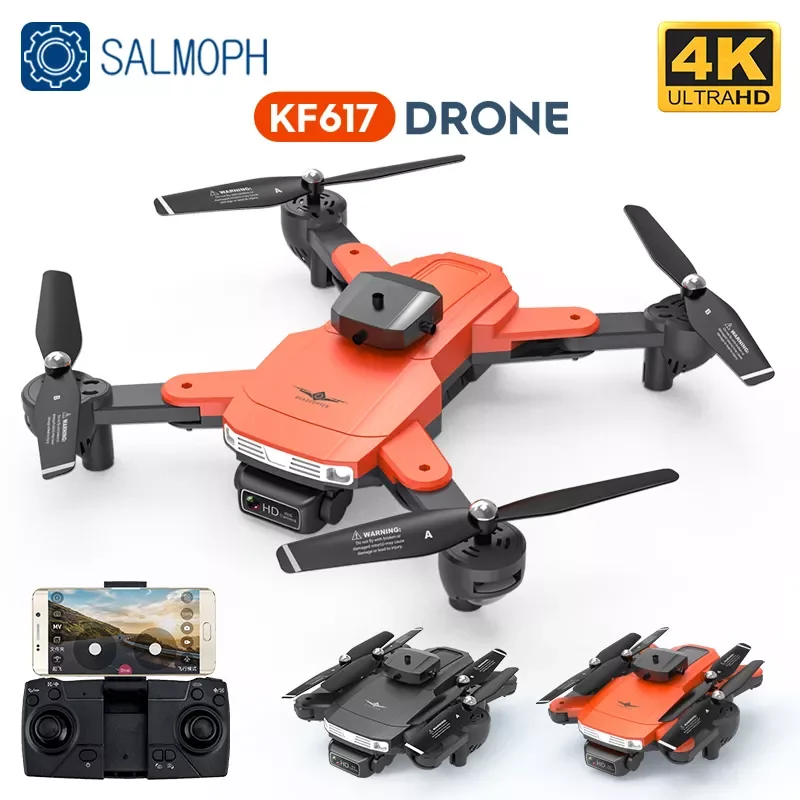 

Квадрокоптер KF617 Профессиональный с двойной камерой, FPV 5G WIFI Mini GPS, бесщеточный двигатель, обход препятствий, Радиоуправляемый квадрокоптер