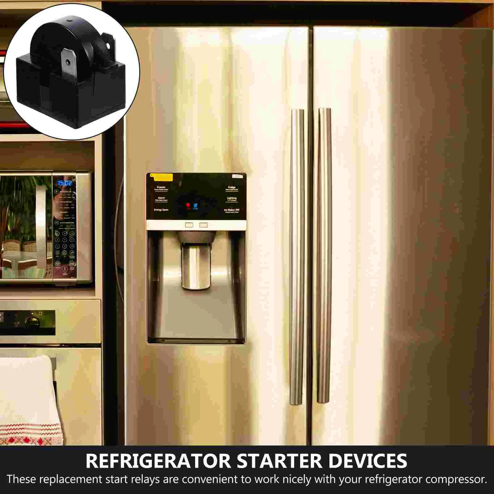 3 шт. реле стартера холодильника из ПТК для морозильной камеры запускает вставить