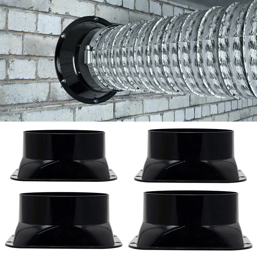 

Exhaust Hose Connector Exhaust Duct Vent Hardware Branch Joint Tube Air Ventilation Ventilation Vent Pipe Flange Seat