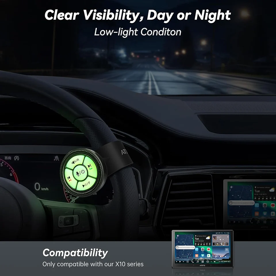 ATOTO AC-44F60 Ремешок для часов Беспроводной пульт дистанционного управления