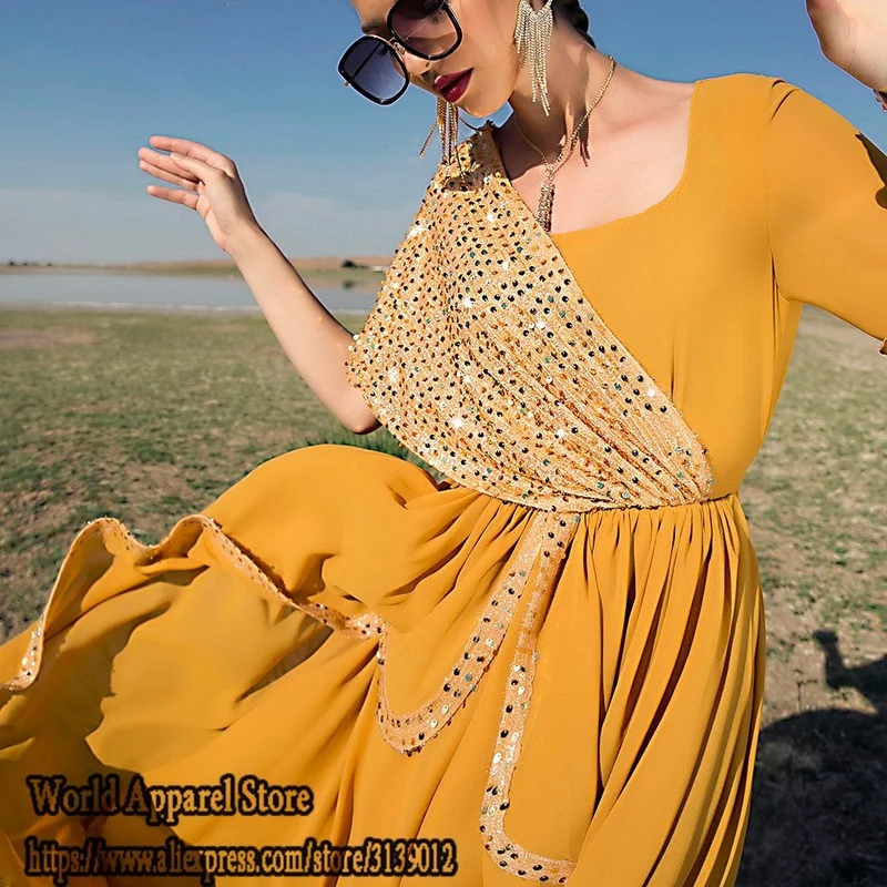 Ramadan Kaftan Dubai Abaya Turkey Islam Muslim Arabic Long Dress Abayas For Women Robe Musulmane Femme Caftan Marocain De Soiree