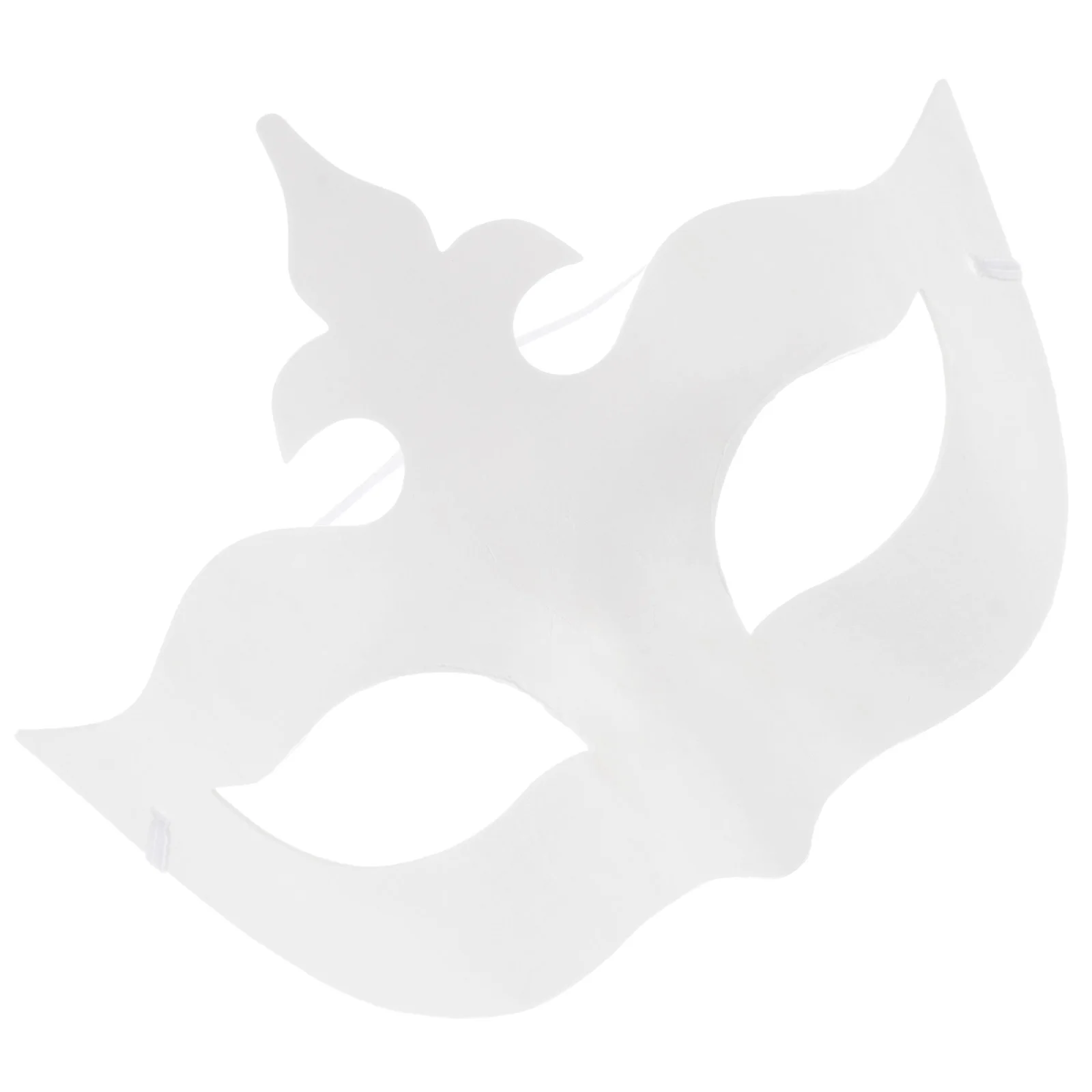 

6pcs Blank Crown Masks Blank Paper Masks Hand Painted Masks DIY Crown Masks