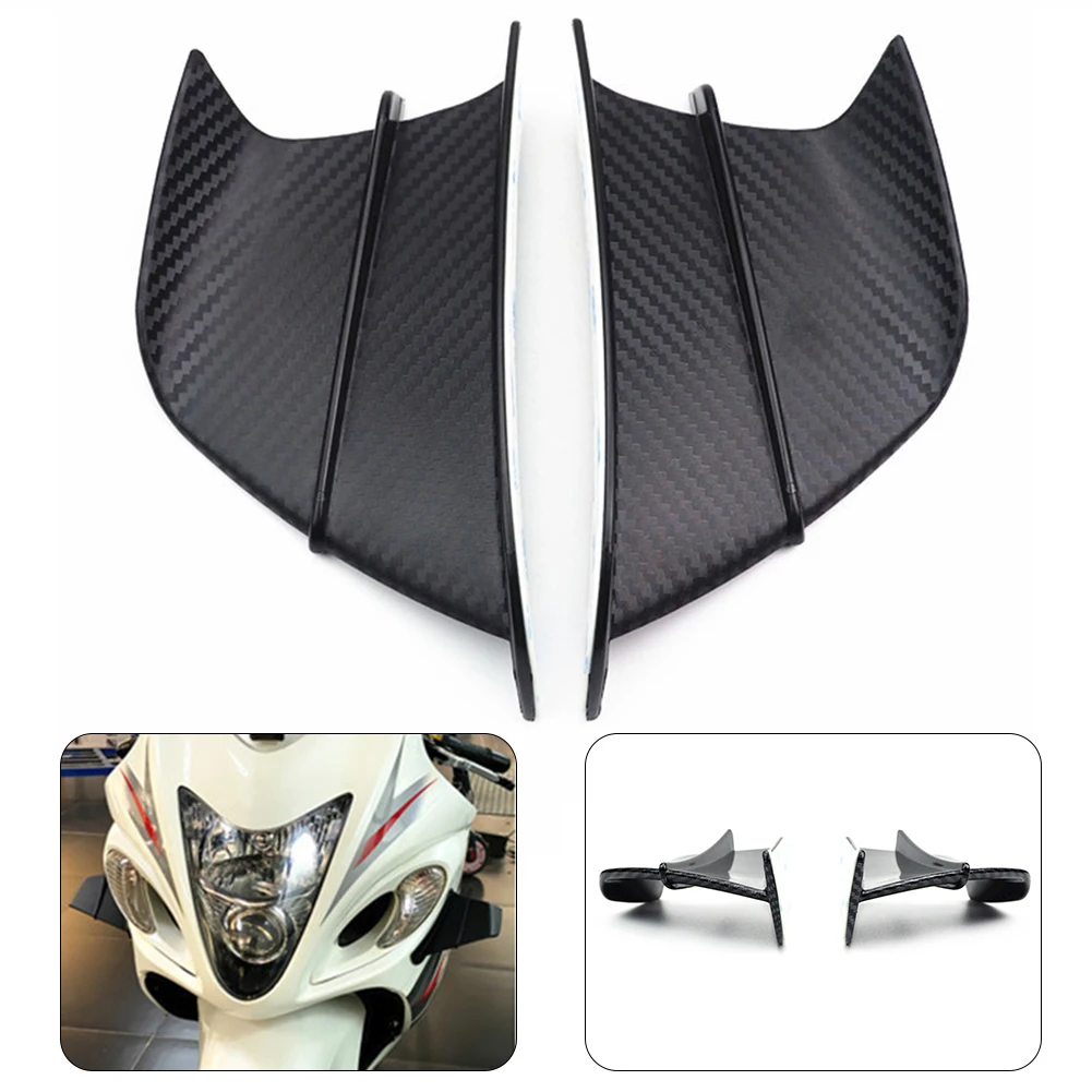 

Motorcycle Winglet Aerodynamic Wing Kit Spoiler For Universal Scooter Aerodynamic Winglet Kit Constant Wing