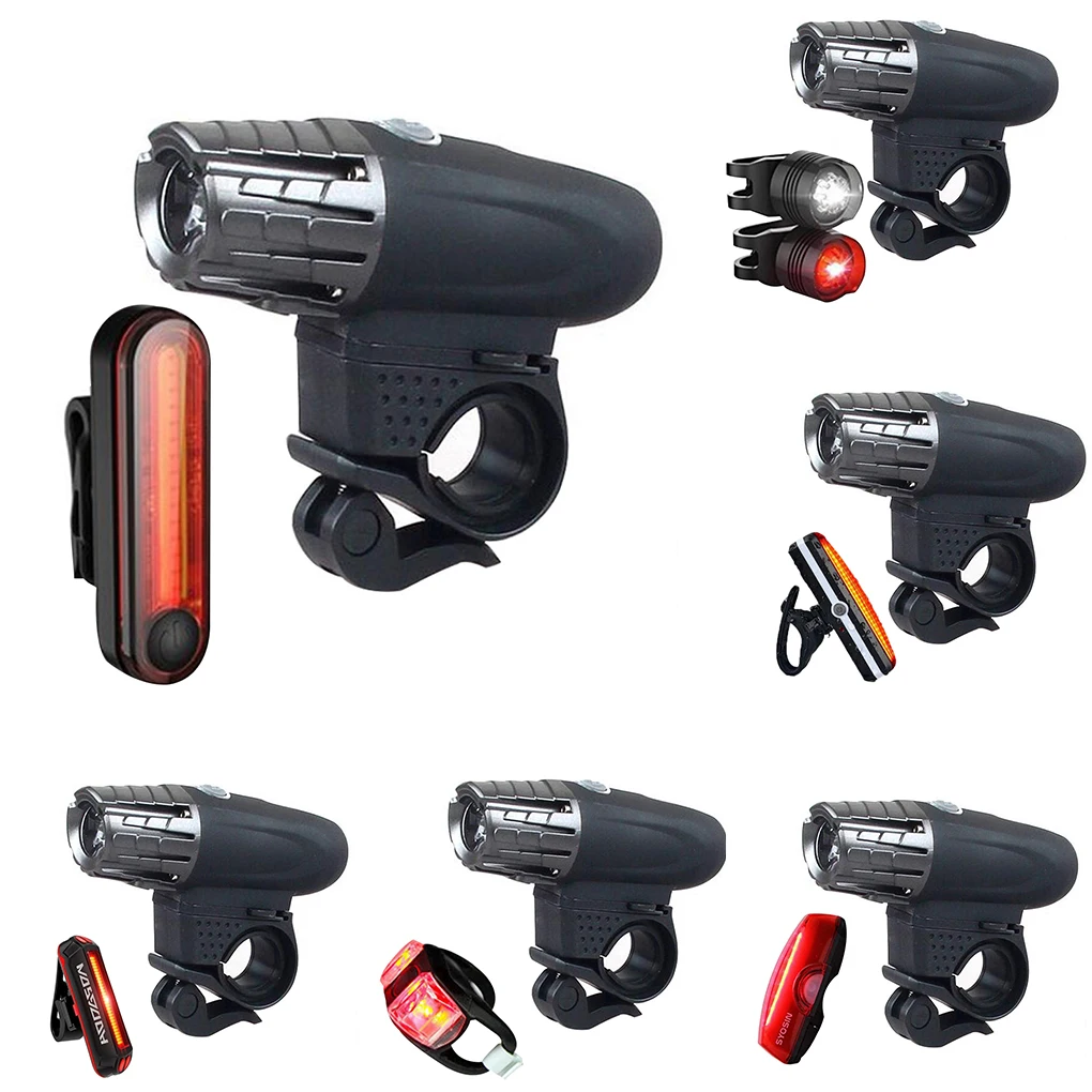 

USB Перезаряжаемый 300 люмен, горный велосипед, безопасность, фонарь для велосипеда, задний фонарь, водонепроницаемый