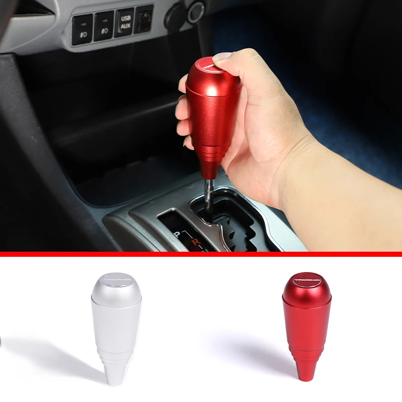 

2 Color Car Aluminum Gear Shift Knob Stick Transmission Gearstick Lever Shifter Knob For Toyota Tacoma 2011-2015 Accessories