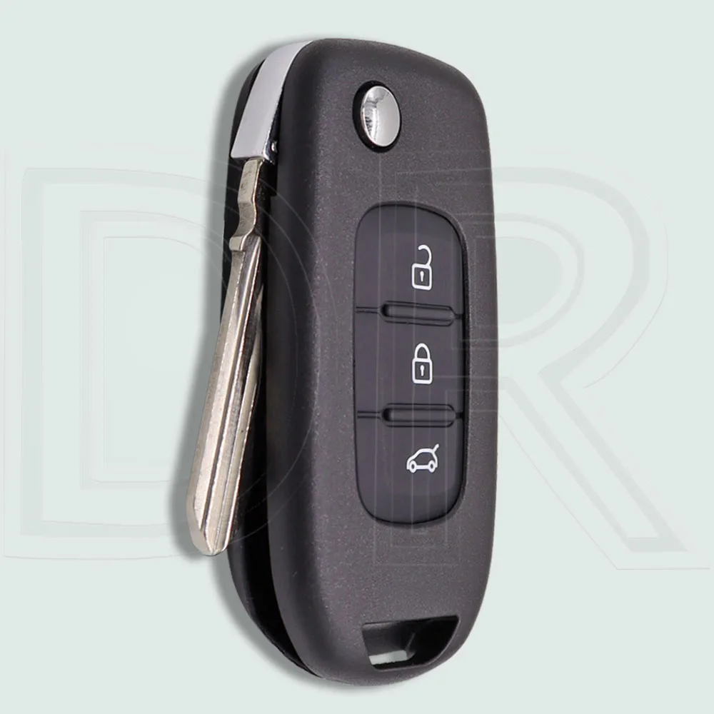 

Сменный корпус выкидного ключа DR 2/3 BTN HU56R/HU179/VA2/VAC102/NSN14 для Renault Logan Duster Sandero Oroch без платы PCB