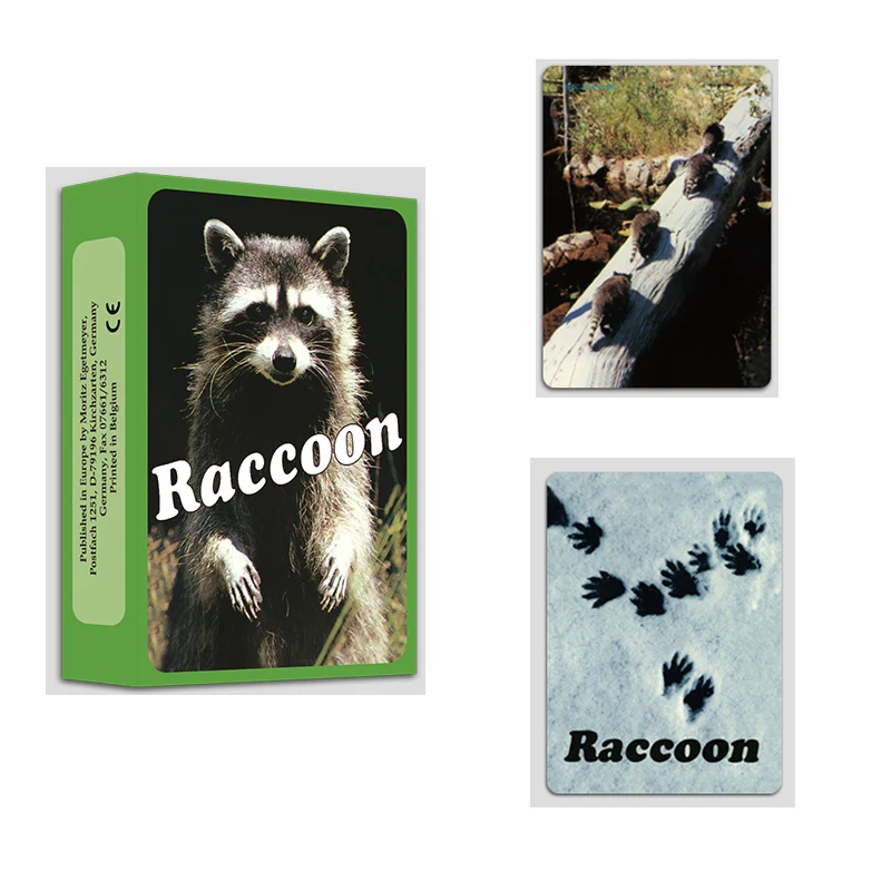 

OH карточные игры, карты енота для семейной настольной игры