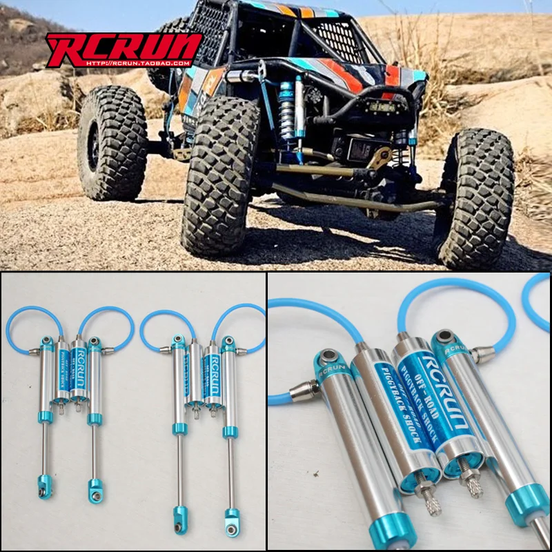 

Metal Negative Pressure Double Shock Absorbers for 1/10 RC Crawler Car Traxxas TRX4 Defender AXIAL SCX10 RC4WD D90 Cherokee TRX6