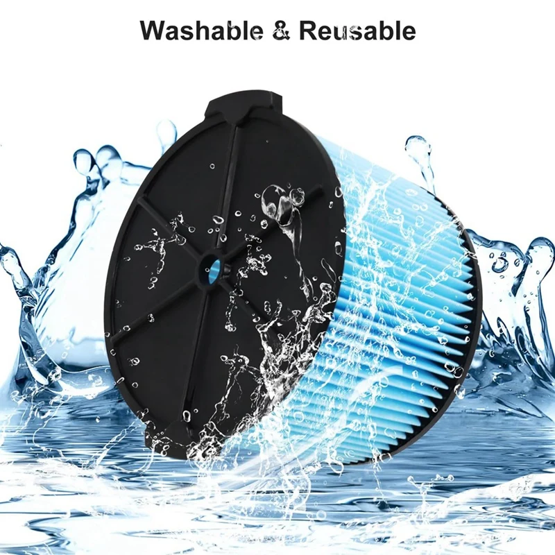 4 упаковки VF3500 3-слойный плиссированный бумажный фильтр с мелкой пылью для RIDGID от 3