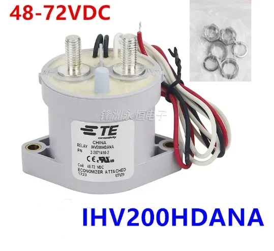 Фото Новое реле-контакторное устройство IHV200HDANA DC (замена EV200ADANA) 48-72VDC, оригинальное качество, для TE BB, 1 шт. №3
