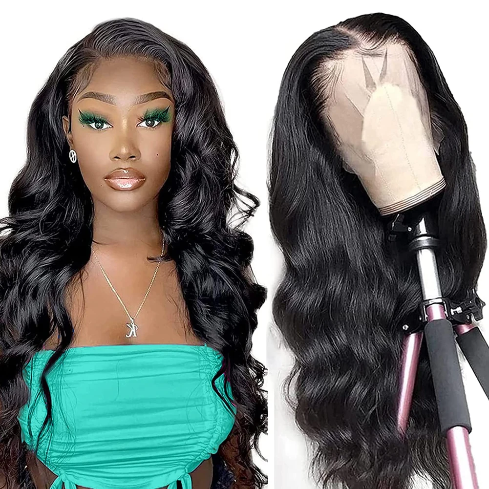 

AIMEYA 13x6 HD Lace Frontal Wigs Barzilian Body Wave Human Hair Wigs For Black Women Glueless Remy Hair Perruque Cheveux Humain
