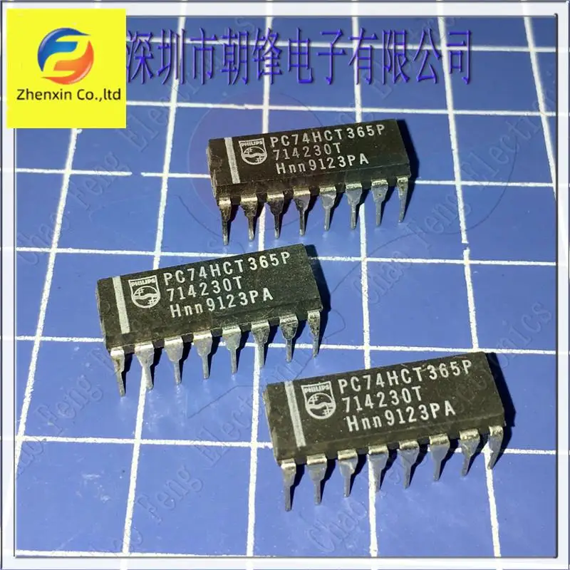 

10pcs original new PC74HCT365P DIP16
