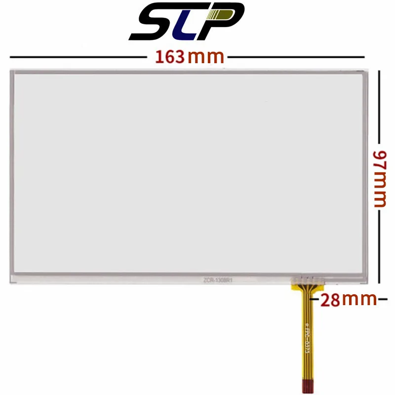 

5 Pcs 7"Inch TouchScreen For Gome B08S Tablet PC Resistance Handwritten Touch Panel Screen Glass Digitizer 163mm*97mm