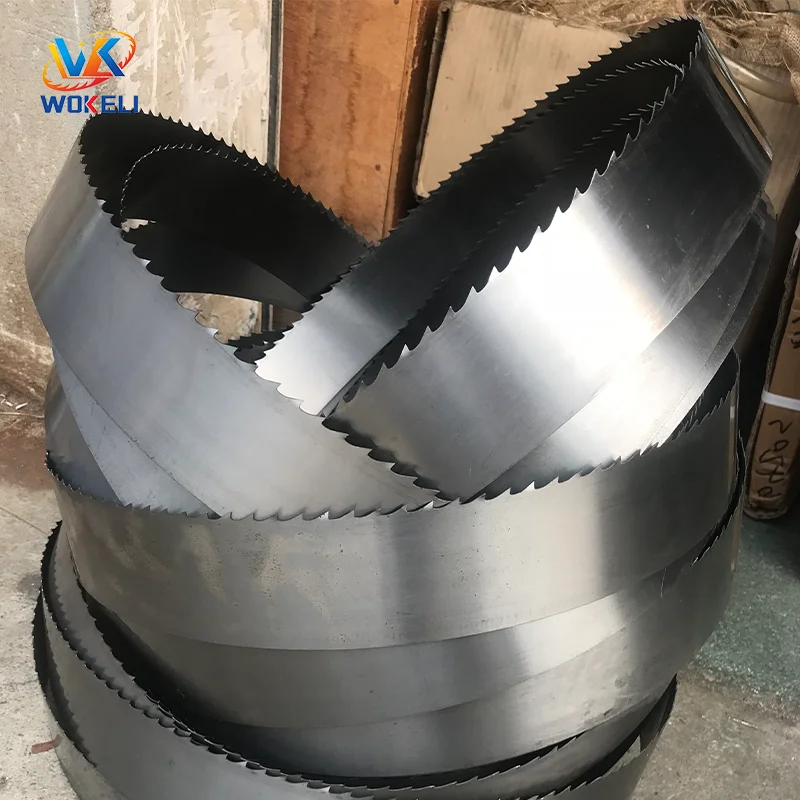 7150*150*1.25 деревянная фабрика полотно ленточной пилы для резки бревен зеркальная